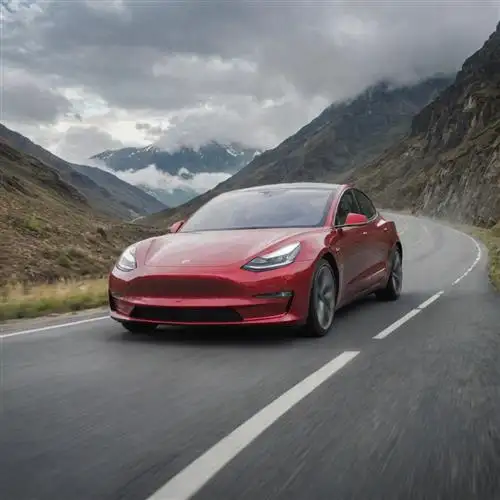 Tesla Model 3 - Capturing the Kinetic: Tesla Model 3's Regenerative Braking System in Action